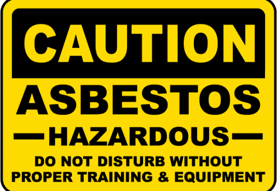 caution asbestos